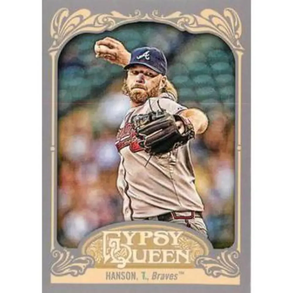 2012 Topps Gypsy Queen Tommy Hanson # 42 Atlanta Braves